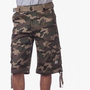 Pro Club  Camo Cargo Shorts Size 36